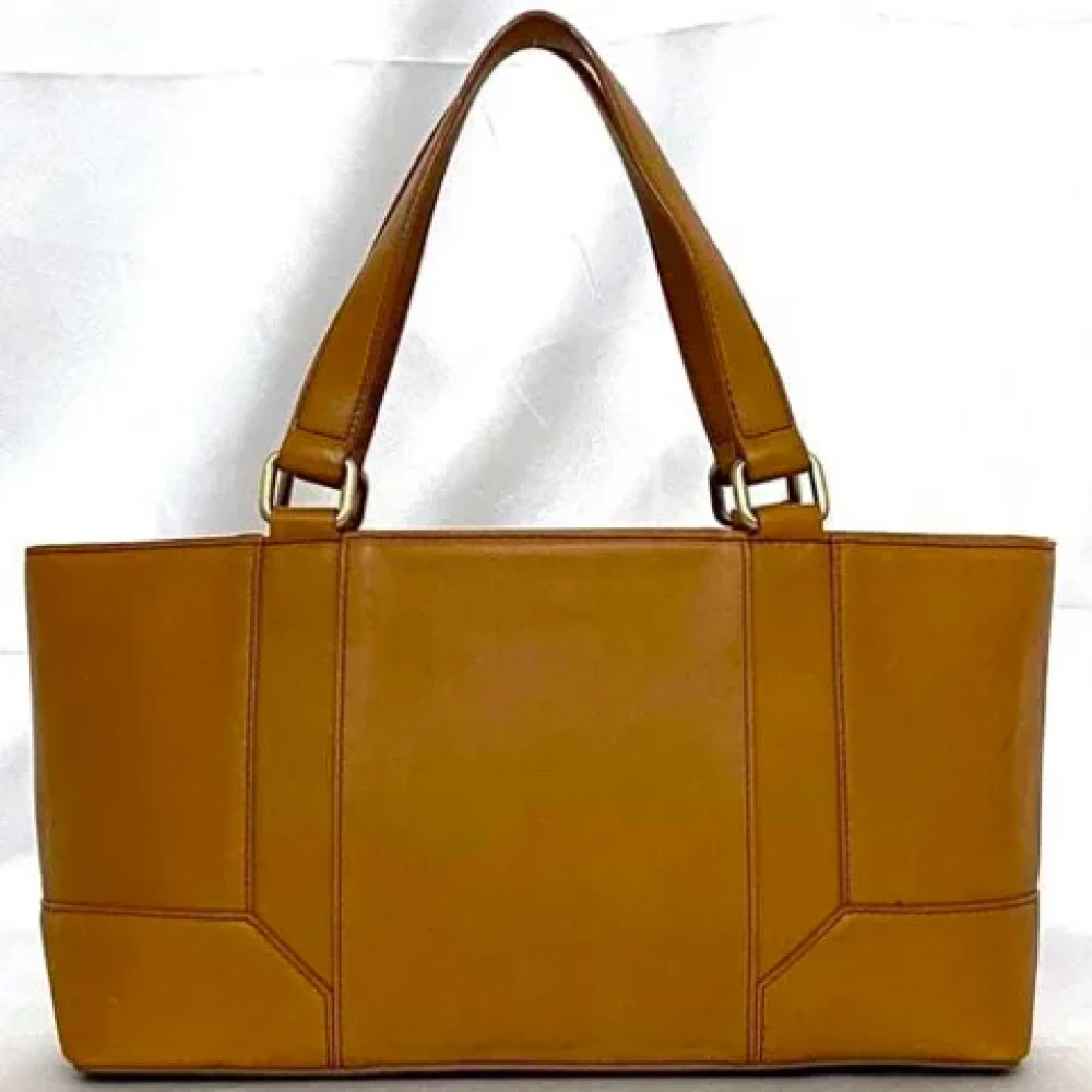 Burberry Vintage Pre-owned Leather handbags Brown Dames