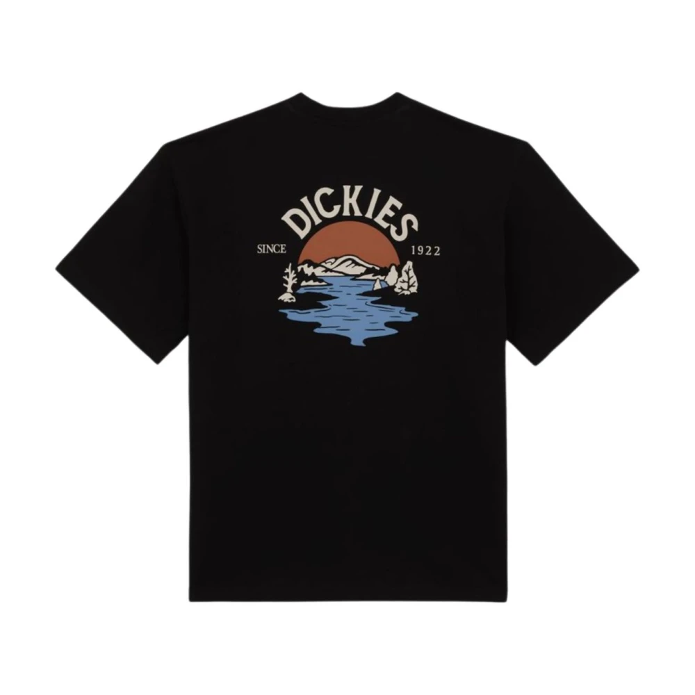 Dickies Beach T-Shirt Black- Heren Black