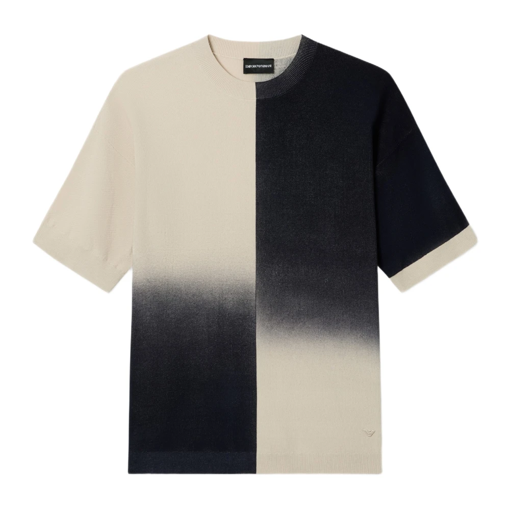 Emporio Armani Men's Multicolor Round-Neck Knitwear - Round-Neck Knitwear - M - Knitwear