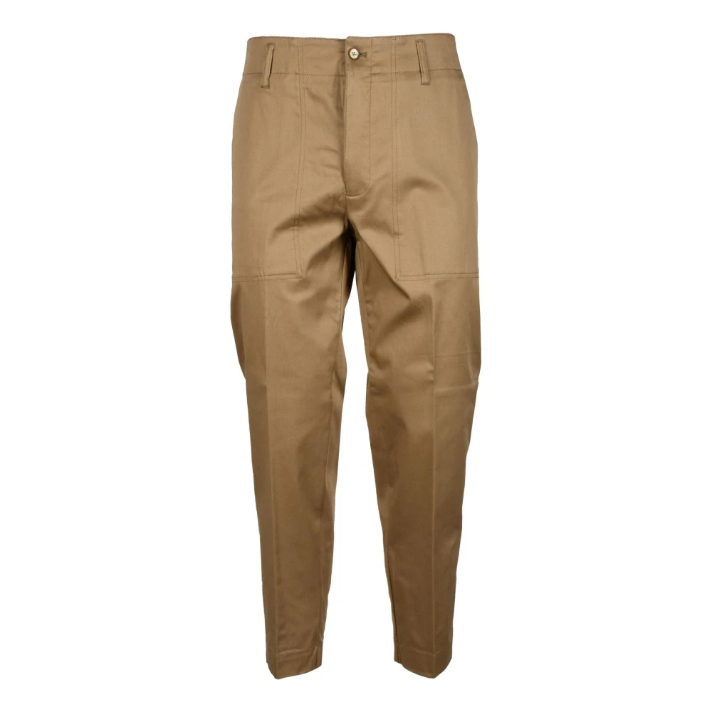 Briglia Casual Katoen Elastaan Broek Brown Heren