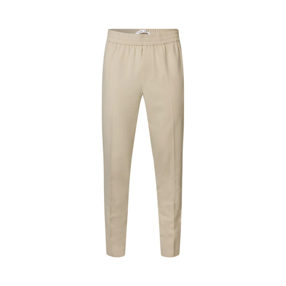 Samsøe Scandinavische Stijl Broek Beige Heren