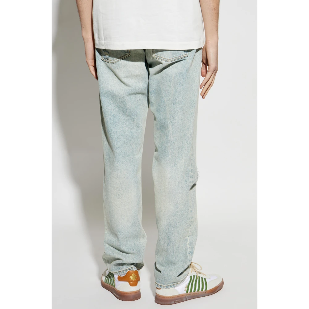 Zadig & Voltaire Jeans met licht toelopende pijpen Blue Heren