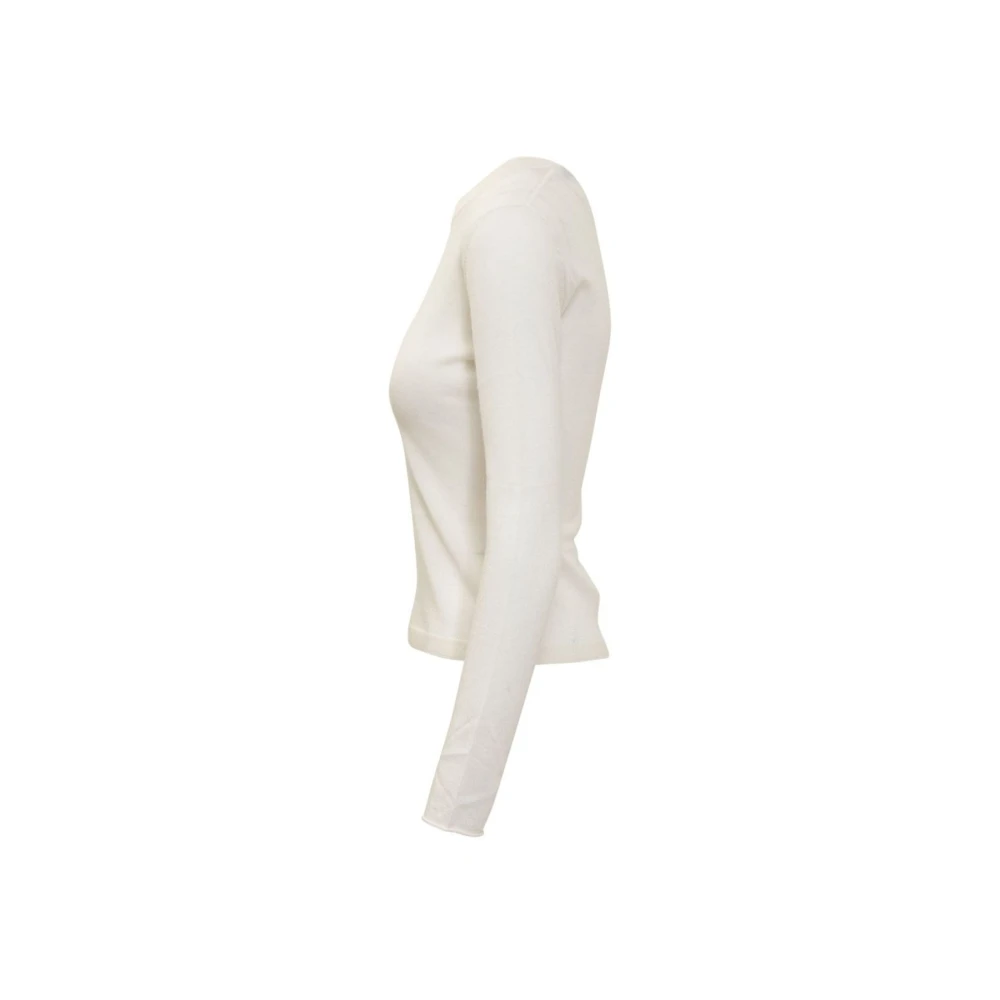 pinko Stijlvolle Gebreide Collectie White Dames