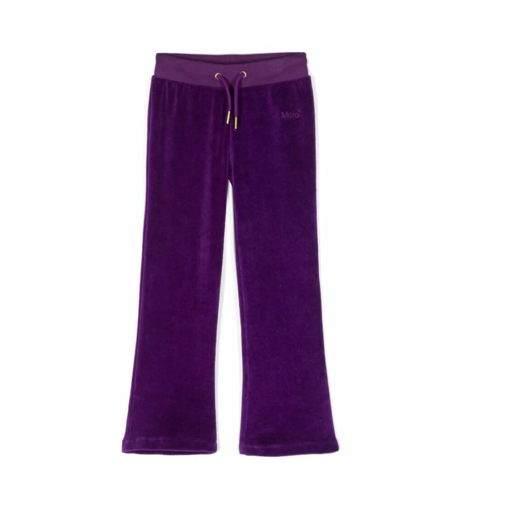 Molo Mjuka Lila Annie Byxor Purple, Flicka