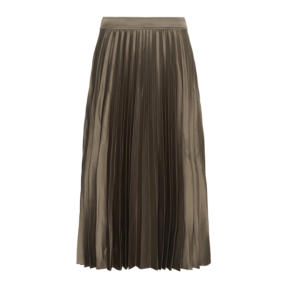 Part Two Women's Green Midi Skirts, M, Venedapw Sk Midi Skirt