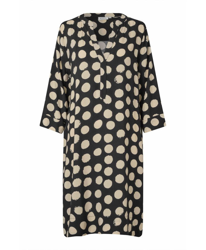 robe-feminine-en-viscose-noire