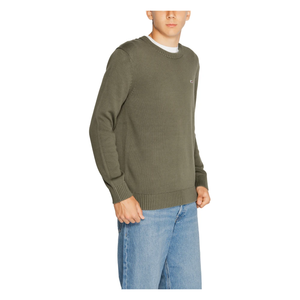 Tommy Hilfiger Biologisch Katoenen Herentrui Green Heren