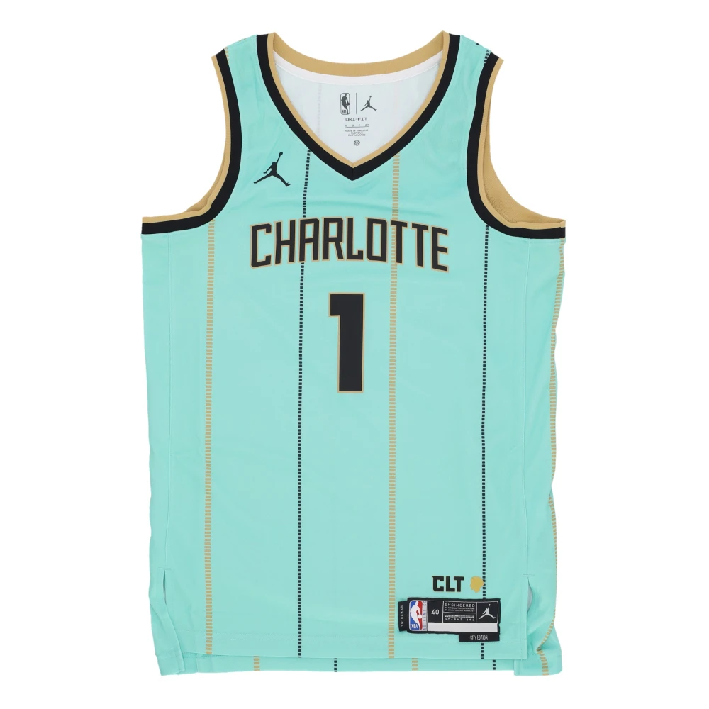 Jordan Charnets Basketball Swingman Tank Top Green, Herr