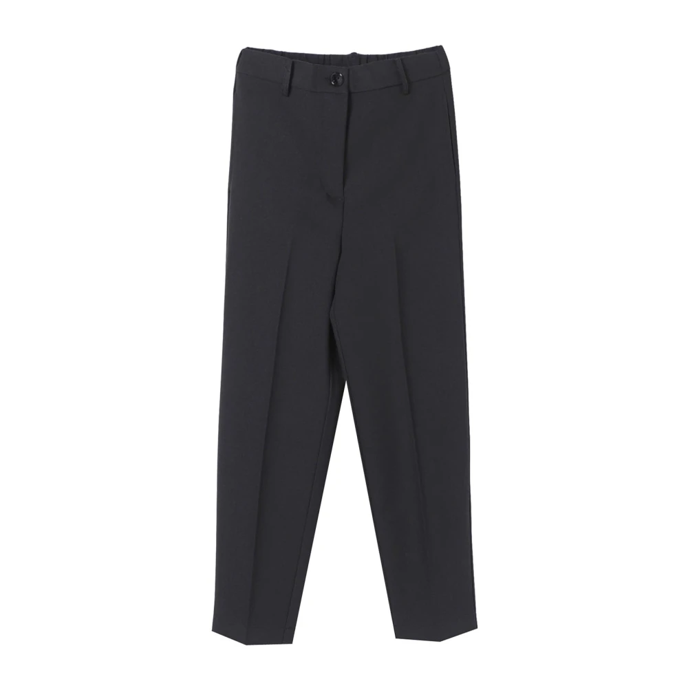 Patrizia Pepe Girls Black Trousers, 16 Y, Wide-Leg Trousers