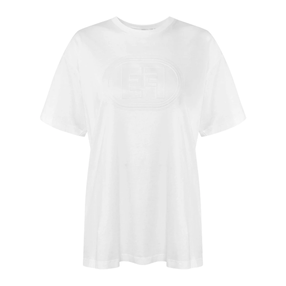 Elisabetta Franchi Stijlvolle Modellen Collectie White Dames
