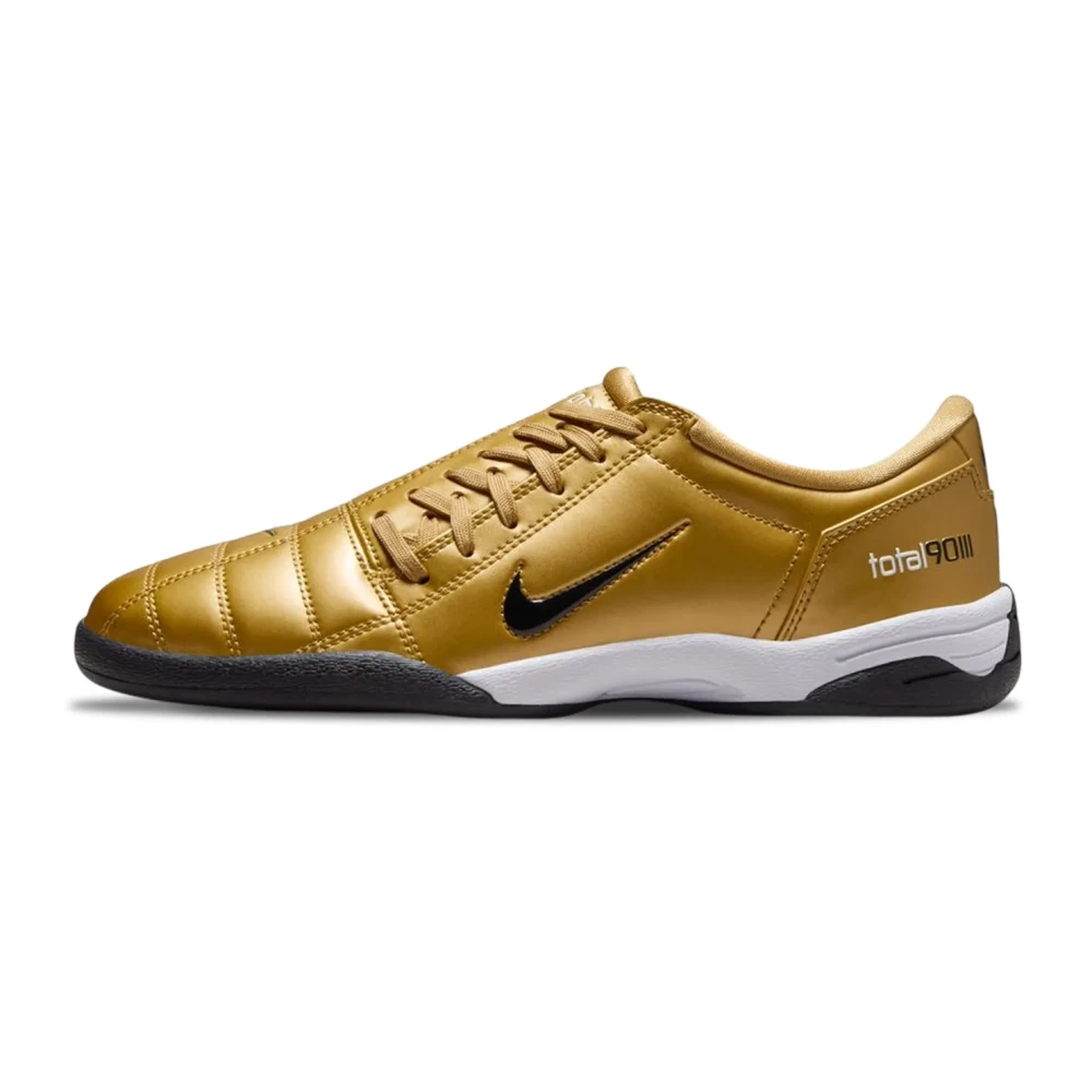 Nike Yellow Trainers, Female, 11 Uk, Total 90 Metallic Gold