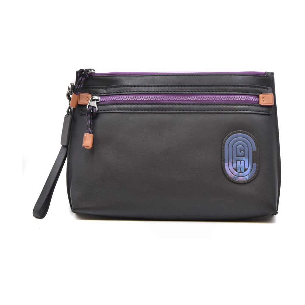 Coach Women's Black Toiletry Bag - Toilet Bags - One Size - Bags