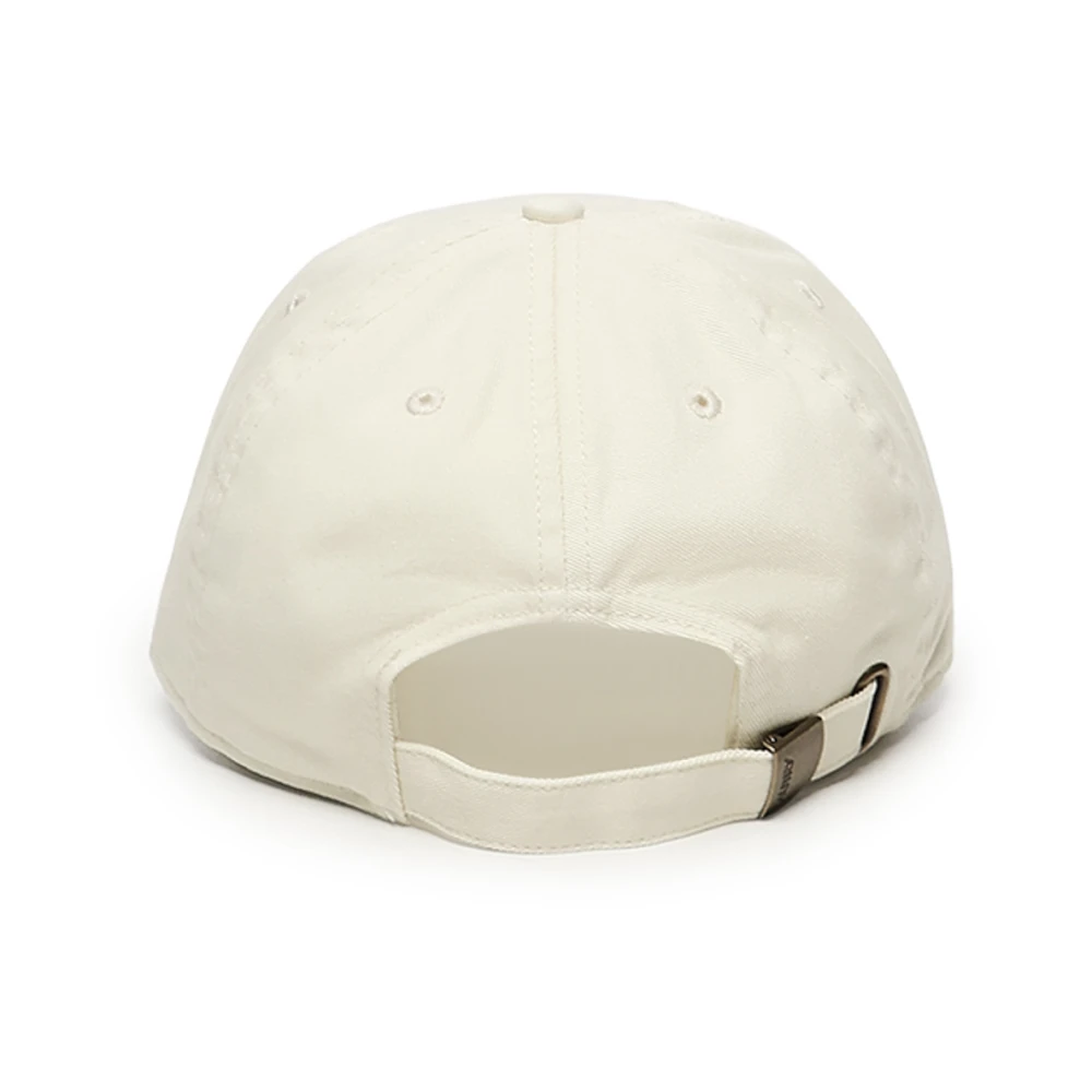 Autry Katoen Gebogen Rand Hoed Licht Beige Heren
