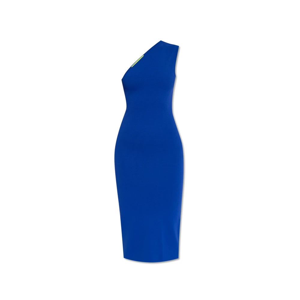 Gauge81 Arriba one-shoulder jurk Blue Dames
