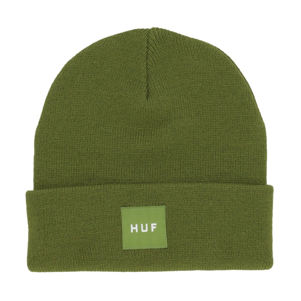 HUF Pesto Beanie Set met Doos Green Heren