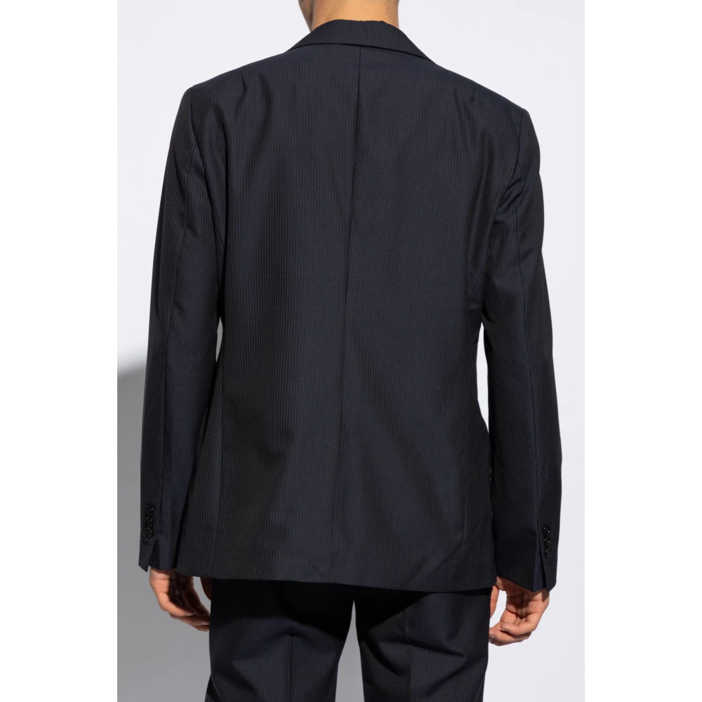 AllSaints `Howling` Blazer Blue Heren