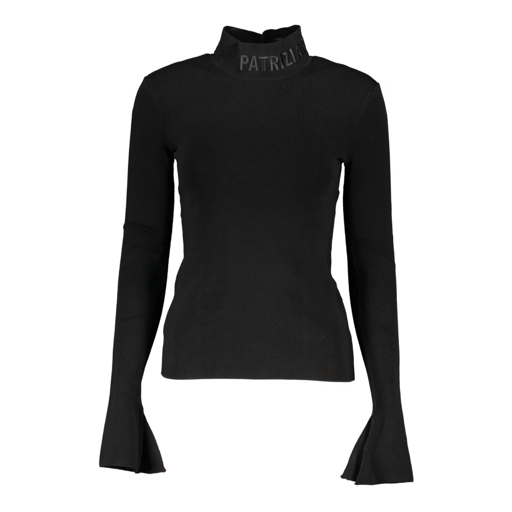 Patrizia Pepe Damen Schwarz Strickwaren, K, Xsgröße: