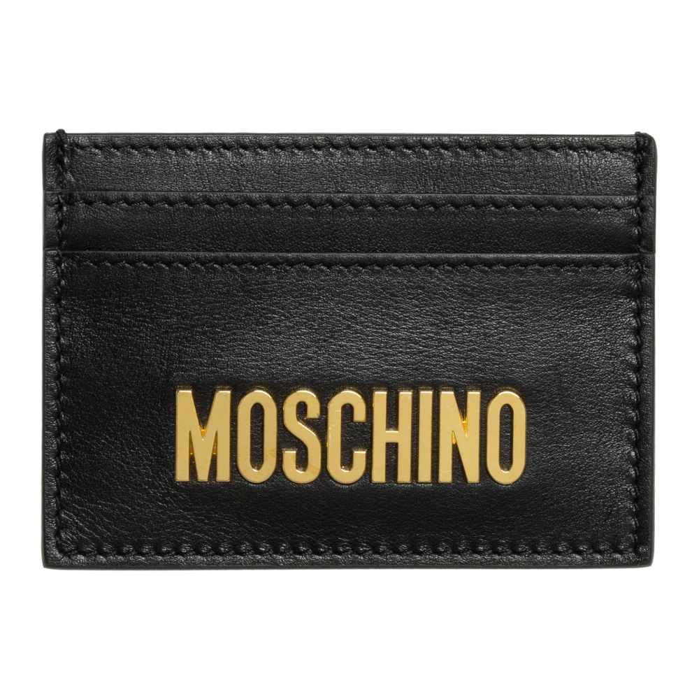 Moschino Credit card holder Black Heren