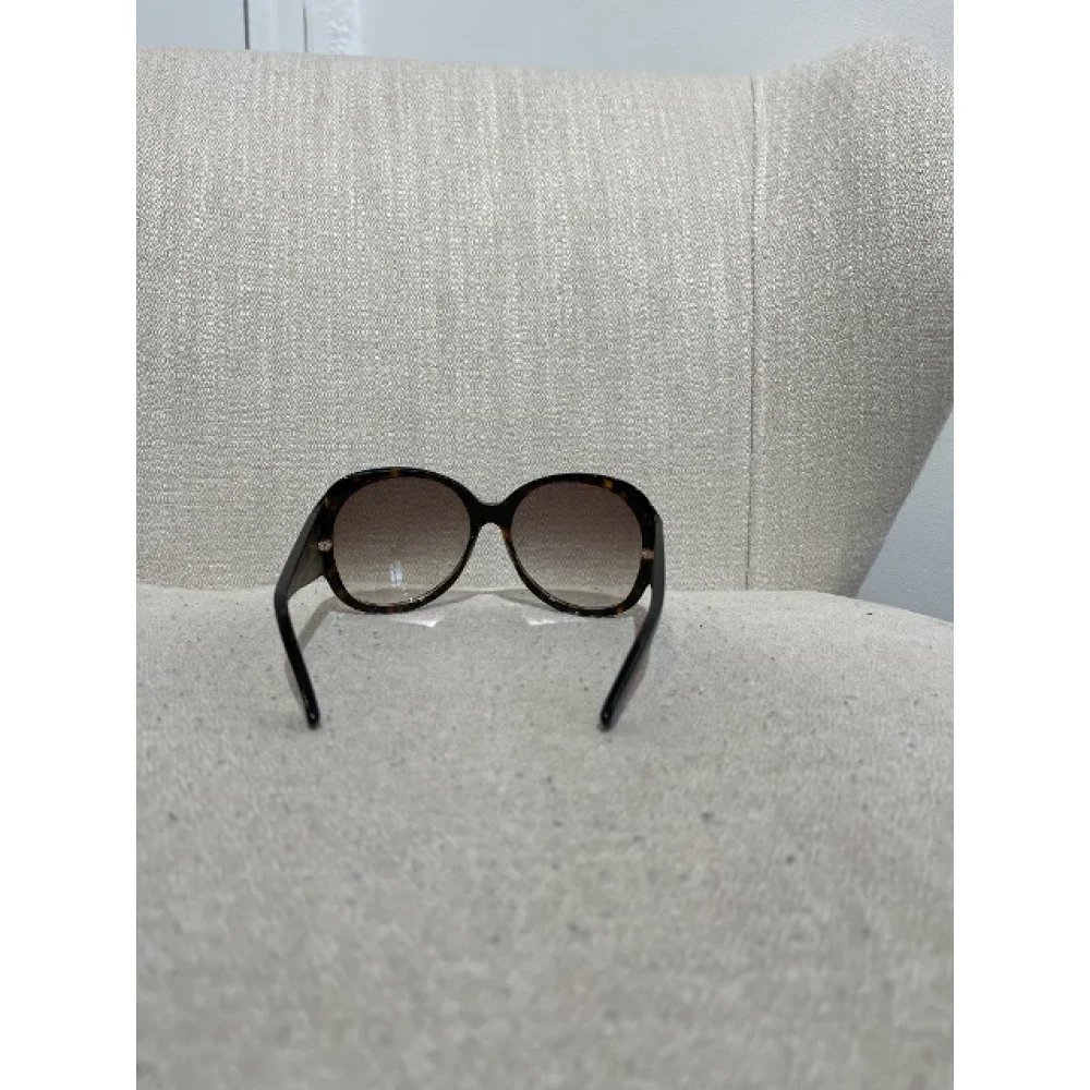 Gucci Vintage Pre-owned Plastic sunglasses Brown Dames