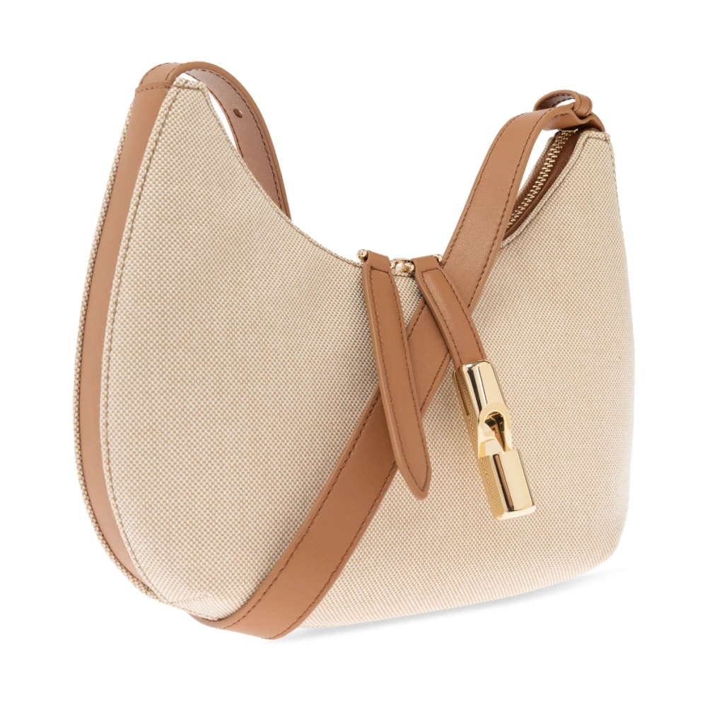 Furla Schoudertas Goccia Klein Beige Dames