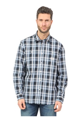 chemise-a-carreaux-bleue-style-classique