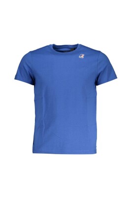 t-shirt-bleu-avec-col-rond-classique-et-impression-audacieuse