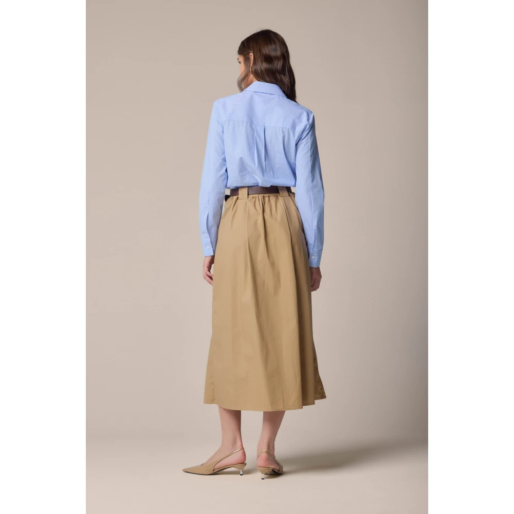 Kocca Elegante Midi Jurken voor Vrouwen Multicolor Dames
