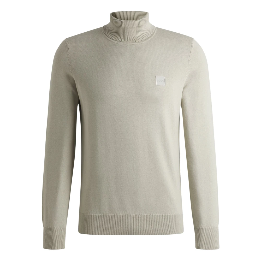 Hugo Boss Heren Akiro_S Trui Beige Heren