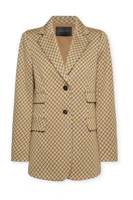 Stretch Jacquard Blazer