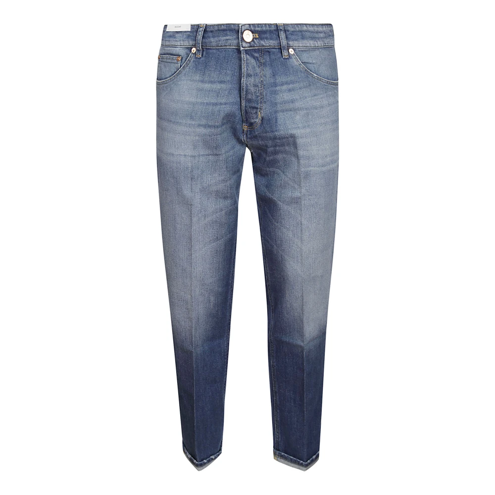 PT Torino Reggae Denim Jeans met Riemlussen Blue Heren