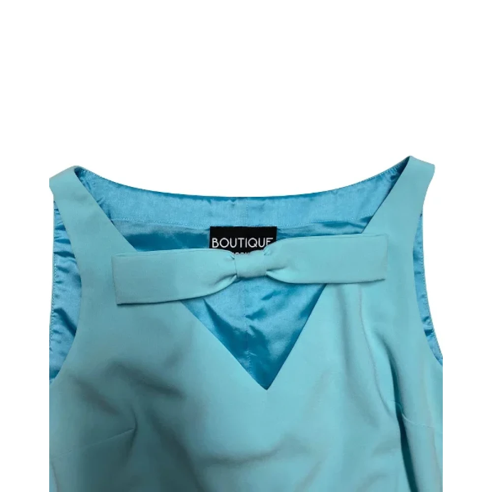 Moschino Pre-Owned Pre-owned Fabric tops Blue Dames