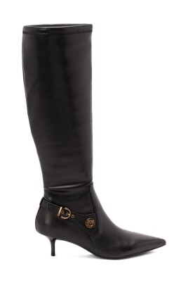 black-leather-kitten-heel-boots