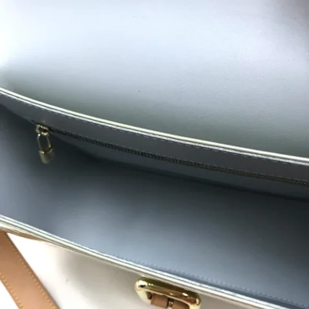Louis Vuitton Vintage Pre-owned Leather louis-vuitton-bags Gray Dames