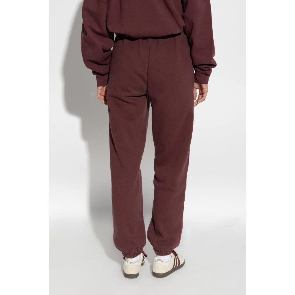 Anine Bing Sweatpants Karter Red Dames