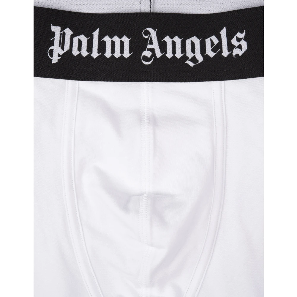 Palm Angels MultiColour Boxer Set met Logo Tailleband Black Heren
