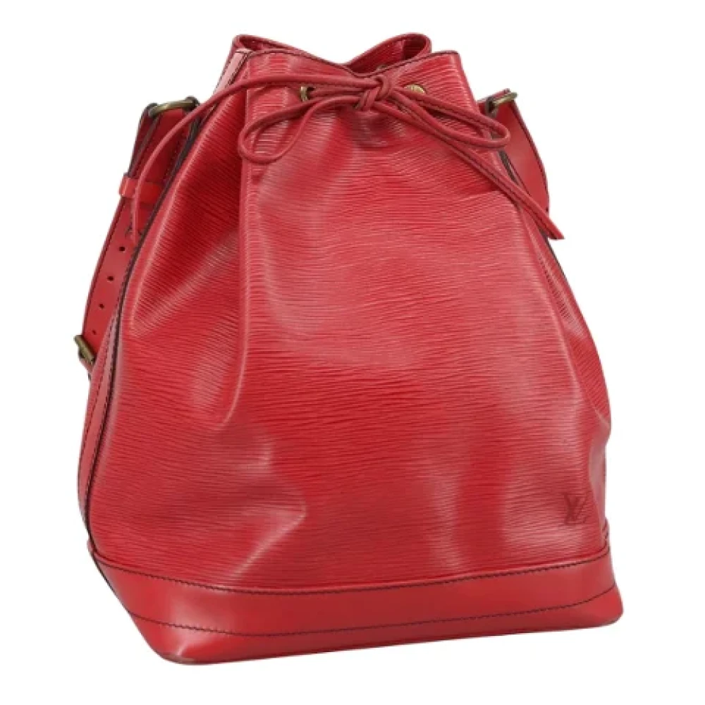 Louis Vuitton Vintage Pre-owned Leather louis-vuitton-bags Red Dames