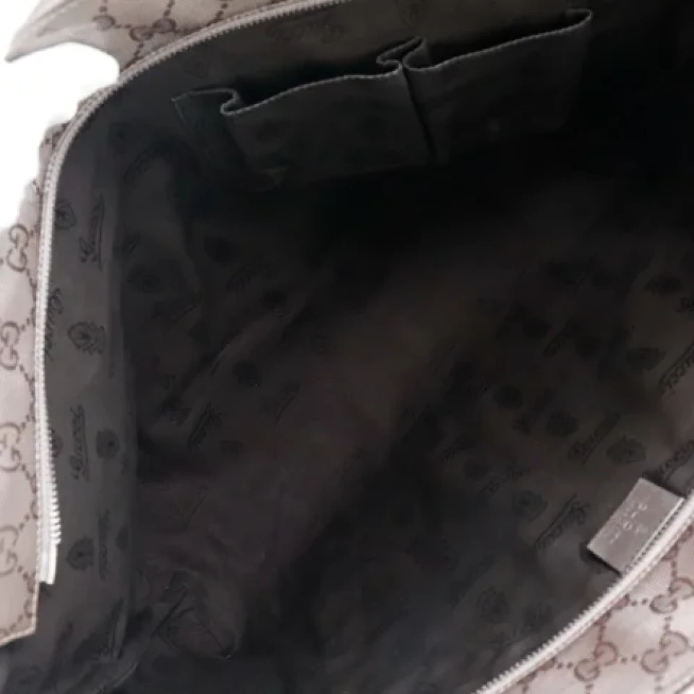 Gucci Vintage Pre-owned Fabric gucci-bags Gray Dames