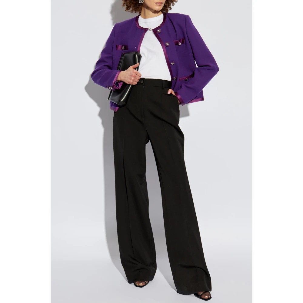 Dolce & Gabbana Wollen blazer Purple Dames