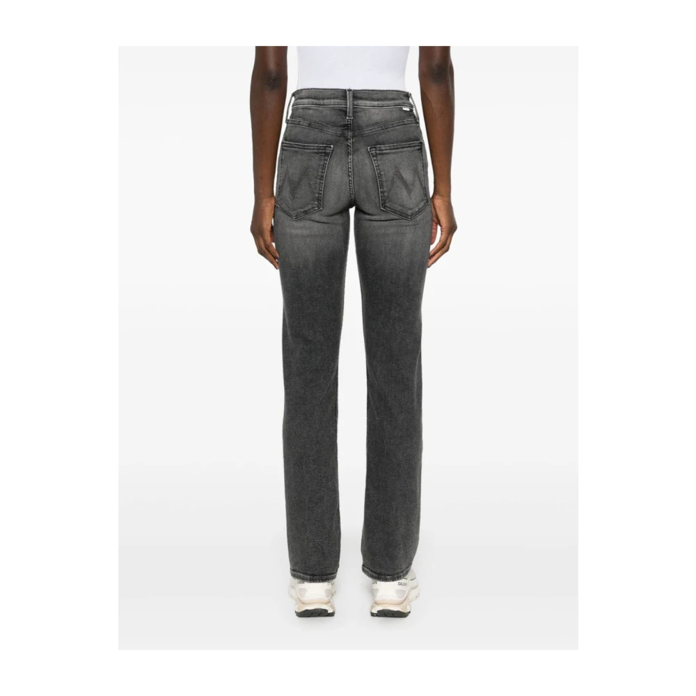 Mother Skinny Jeans Grigio Aw24 Gray Dames