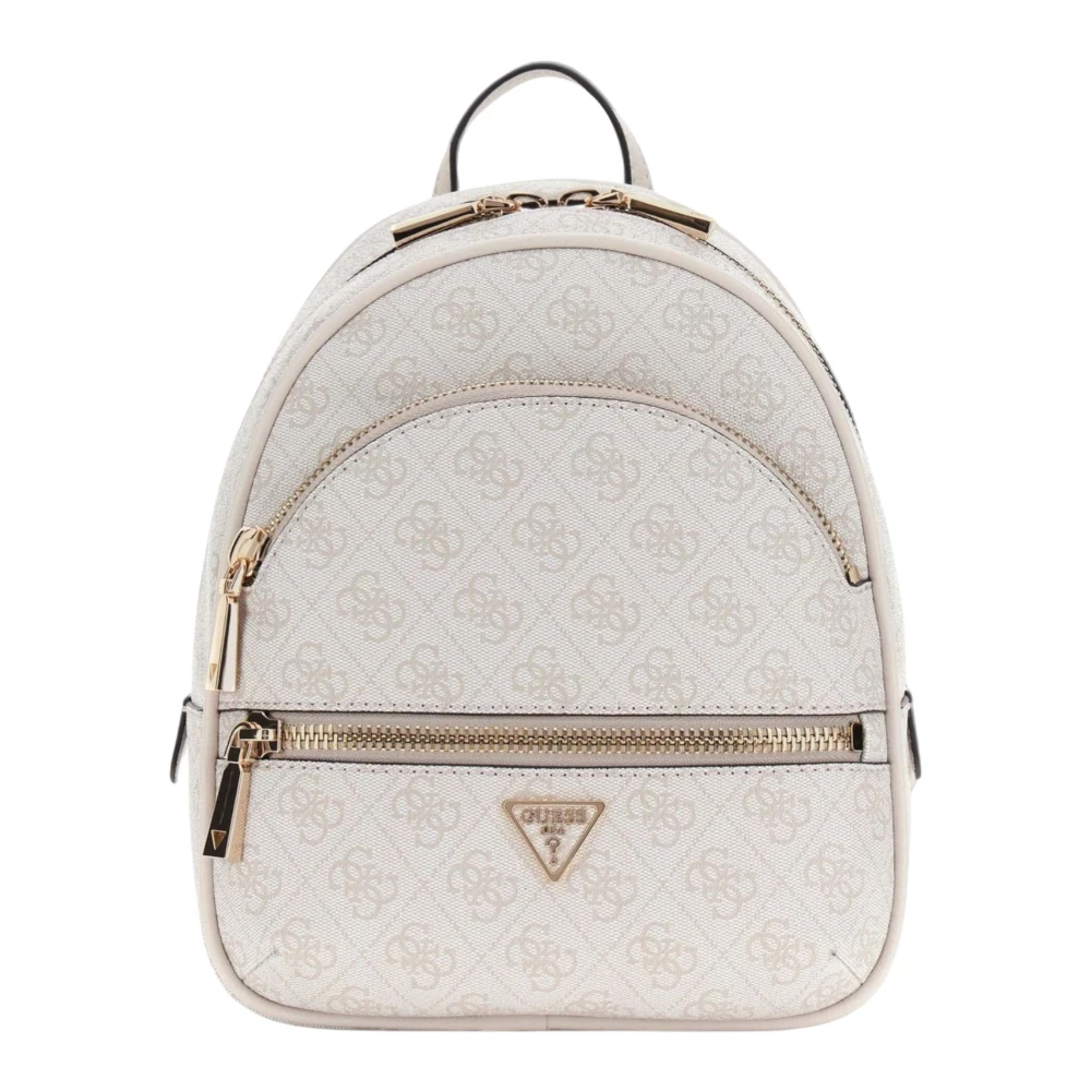 Guess Women's White Backpacks, One Size, Manhattan Ii Backpack