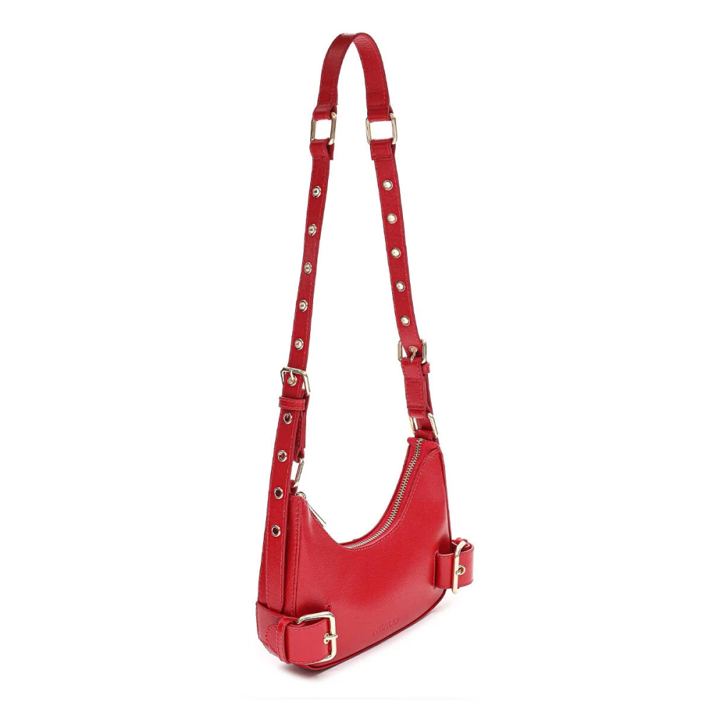 Núnoo Bright Red Palma Florence Tas Red Dames