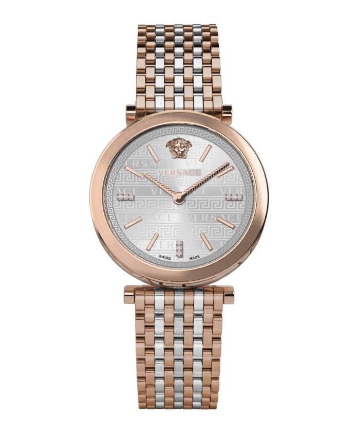 v-twist-stainless-steel-bracelet-watch
