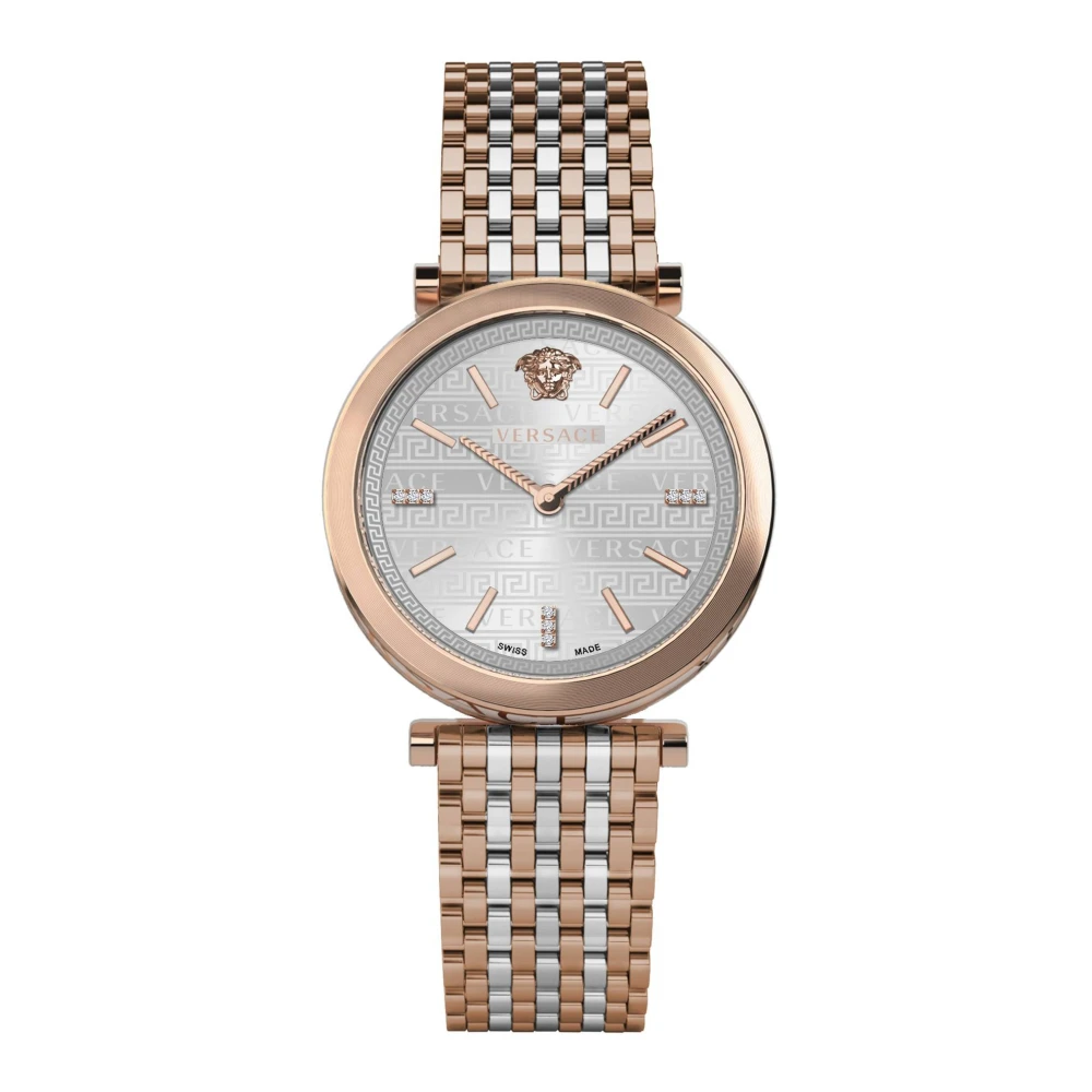 Versace Women's V-Twist Stainless Steel Bracelet Watch