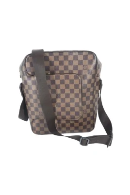 Pre-owned Vintage Damier Canvas Axelremsväska
