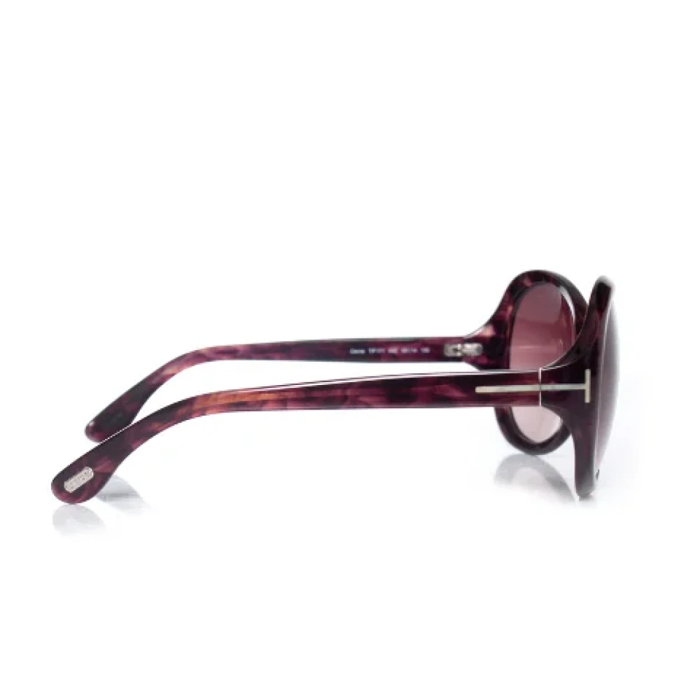 Tom Ford Pre-owned Plastic sunglasses Purple Dames
