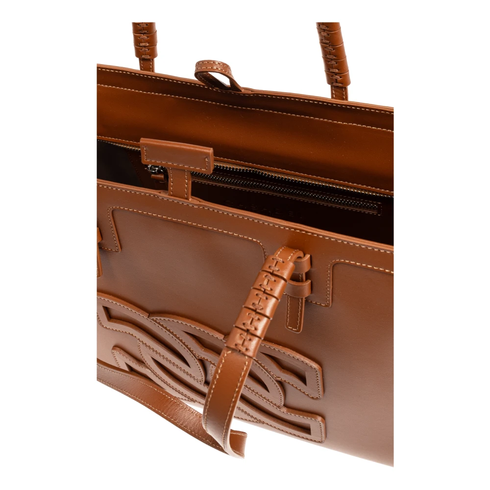 Casadei Beaurivage Shopper Tas Brown Dames