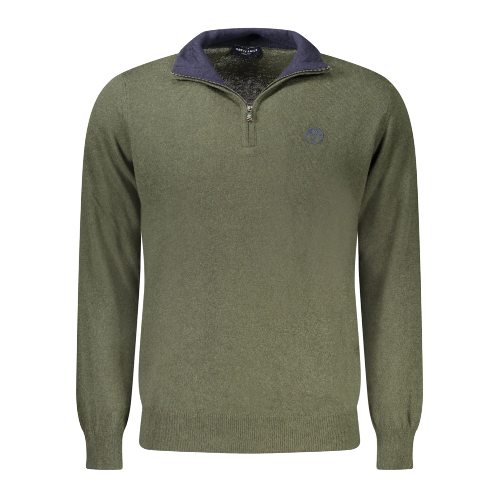 North Sails Green Turtlenecks, Male, M, Clothing