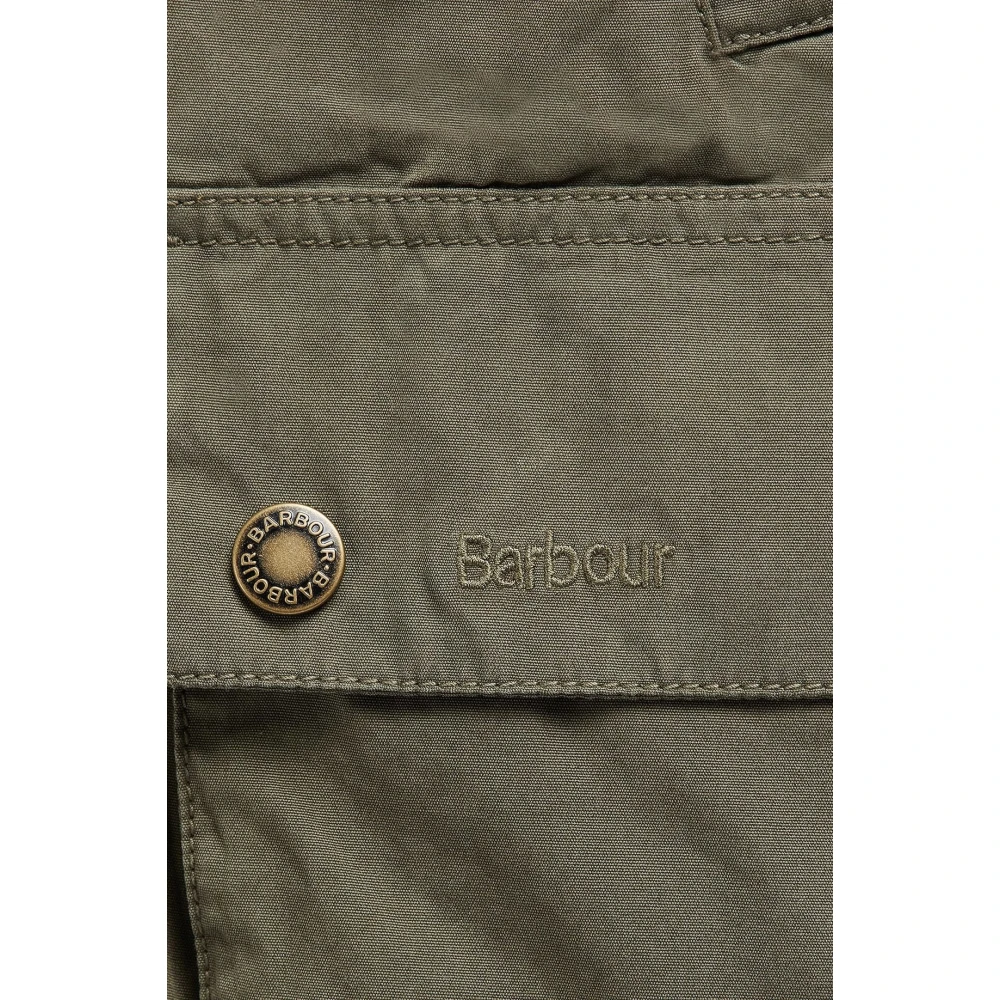 Barbour Casual Olijfkleurige Jas Green Heren