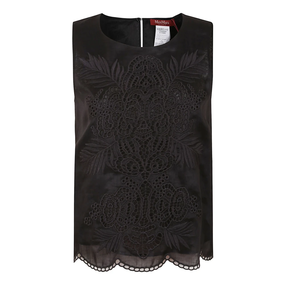Tops > Sleeveless Tops - - Max Mara Studio - Modalova