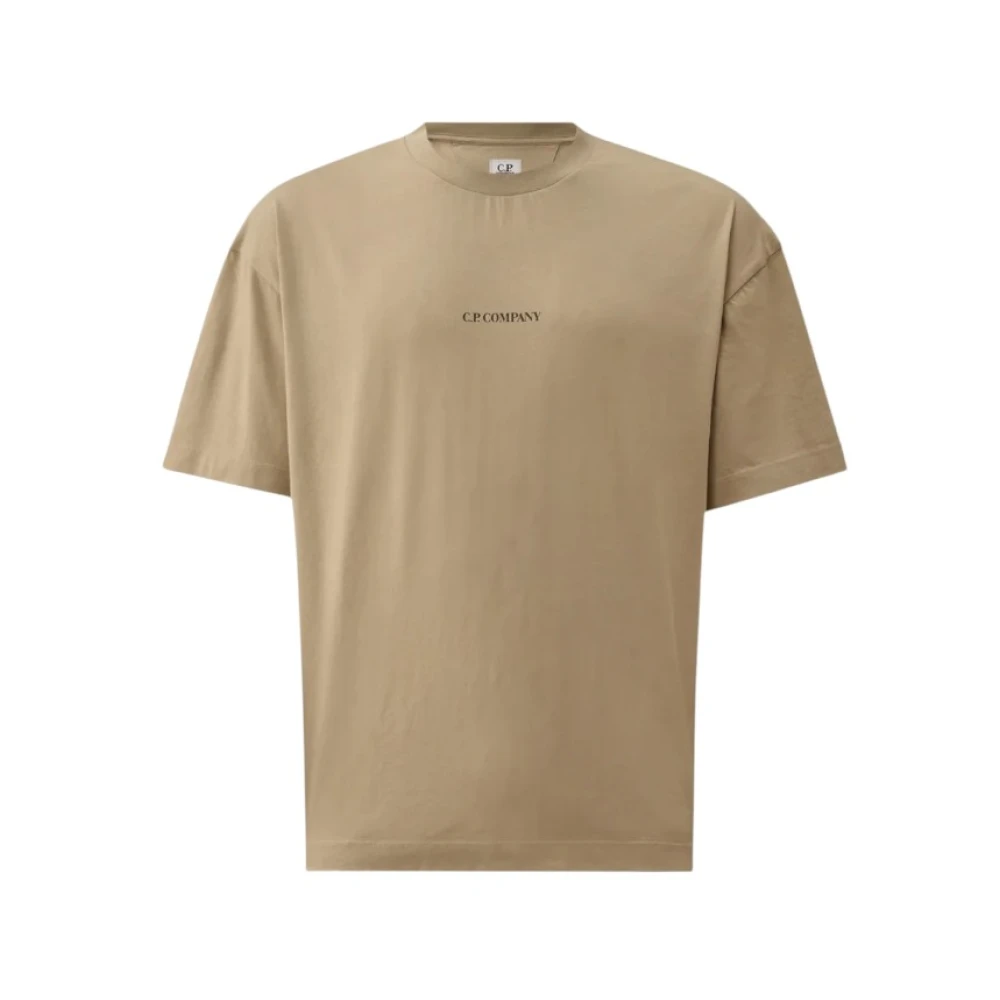 C.p. Company Men's Beige T-Shirts, M, T-Shirts